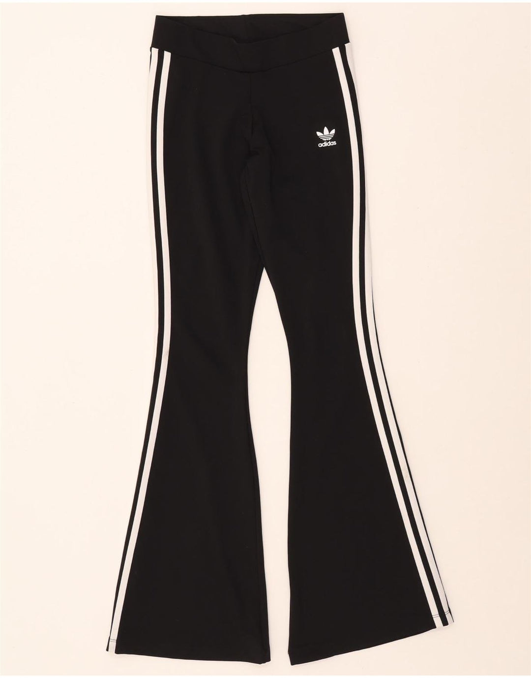 ADIDAS Womens Flare Leggings UK 6 XS Preto Poliéster