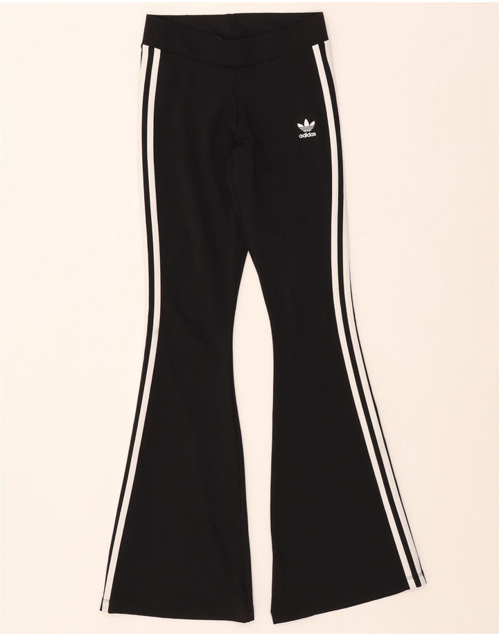ADIDAS Womens Flare Leggings UK 6 XS Preto Poliéster