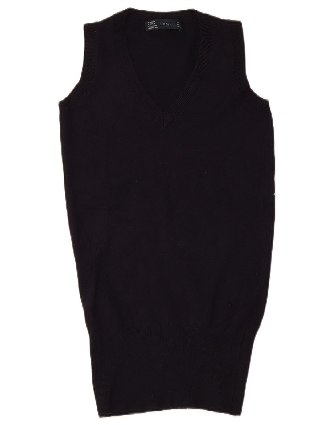 Regata feminina Zara com colete UK 8 pequena rayon azul marinho