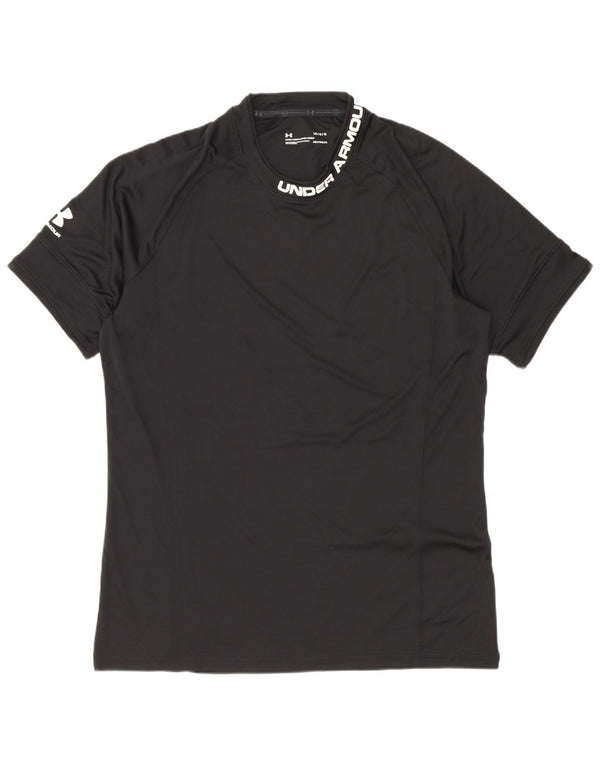 Camiseta gráfica masculina Under Armour Top grande preto esportivo