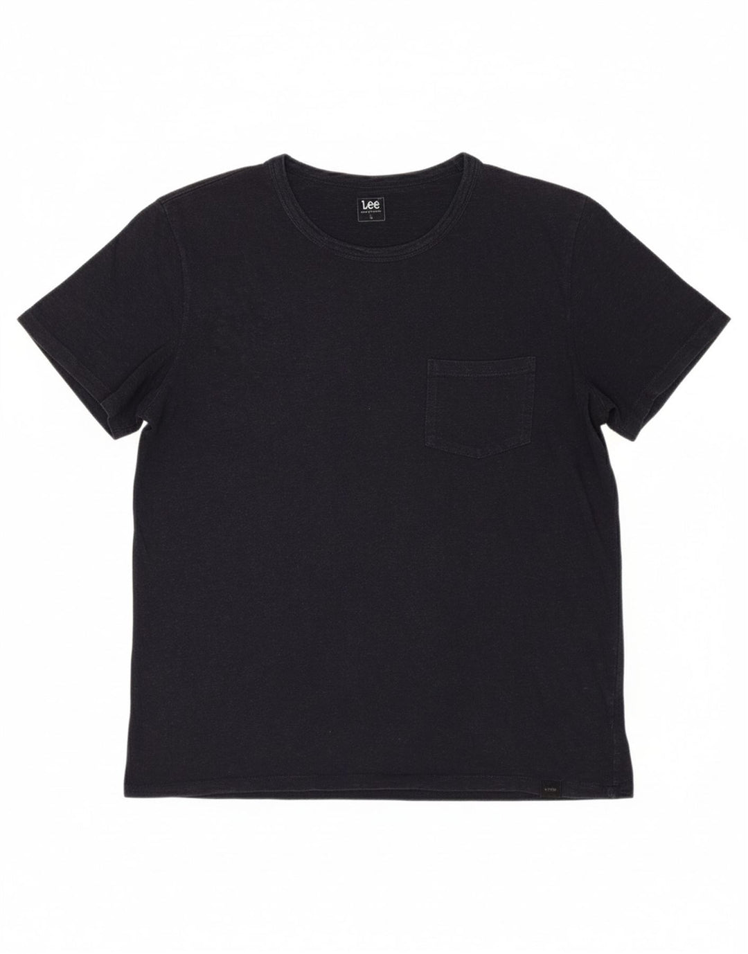 Camiseta masculina LEE grande algodão azul marinho
