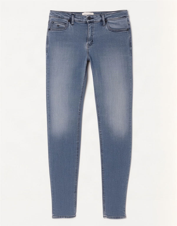 Calvin Klein Jeans Skinny Feminino W30 L32 Azul Algodão