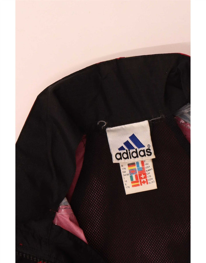 Jaqueta de chuva Adidas Menino 15-16 Anos Preto Colourblock Poliamida