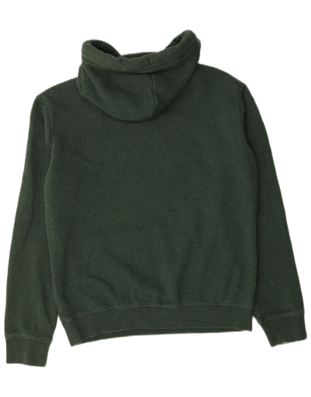 Suéter com capuz masculino Superdry grande algodão verde