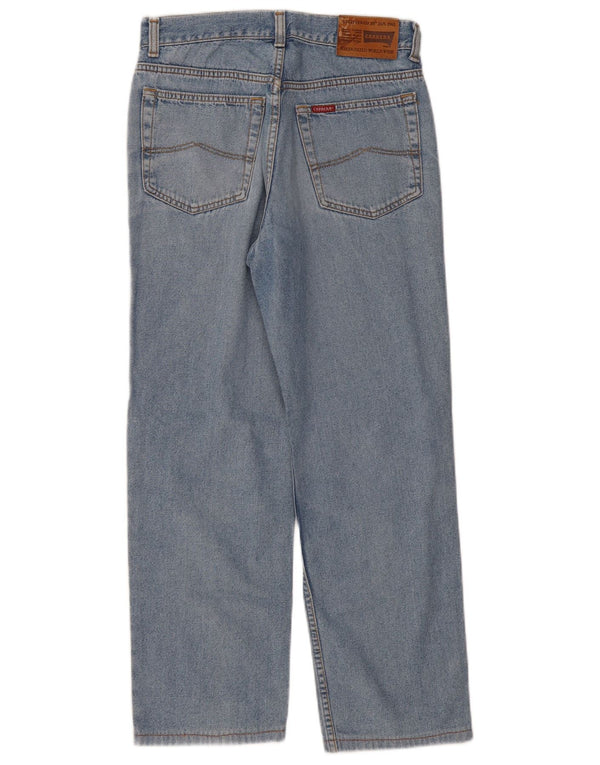 Calça jeans reta masculina CARRERA W30 L27 algodão azul