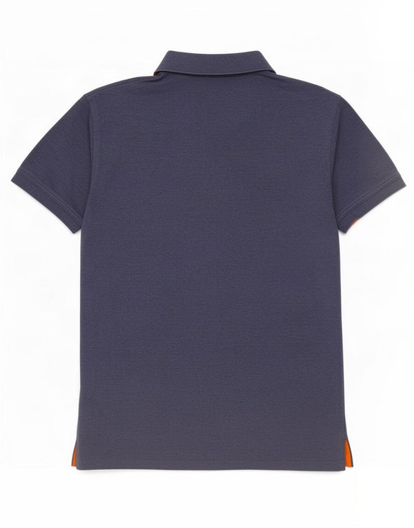 Camisa polo masculina Gant médio algodão azul