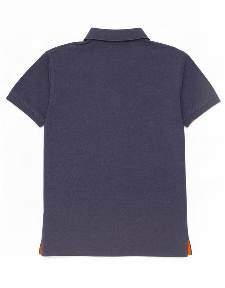 Camisa polo masculina Gant médio algodão azul
