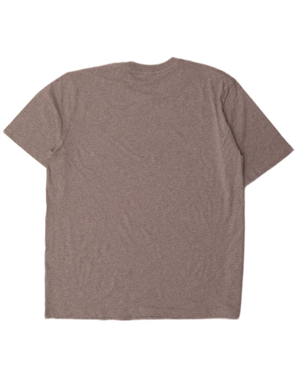 Camiseta masculina Adidas Top 2XL algodão cinza