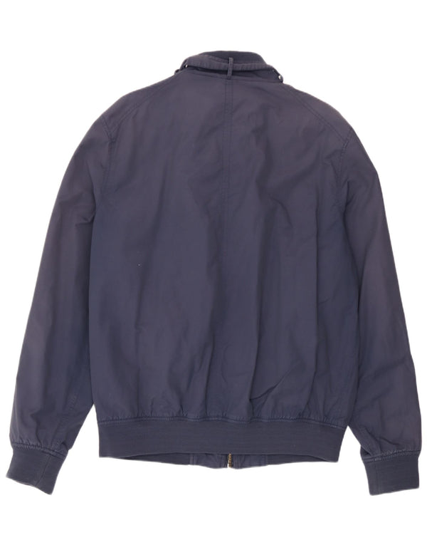 Jaqueta bomber masculina Schott UK 44 2XL algodão azul marinho