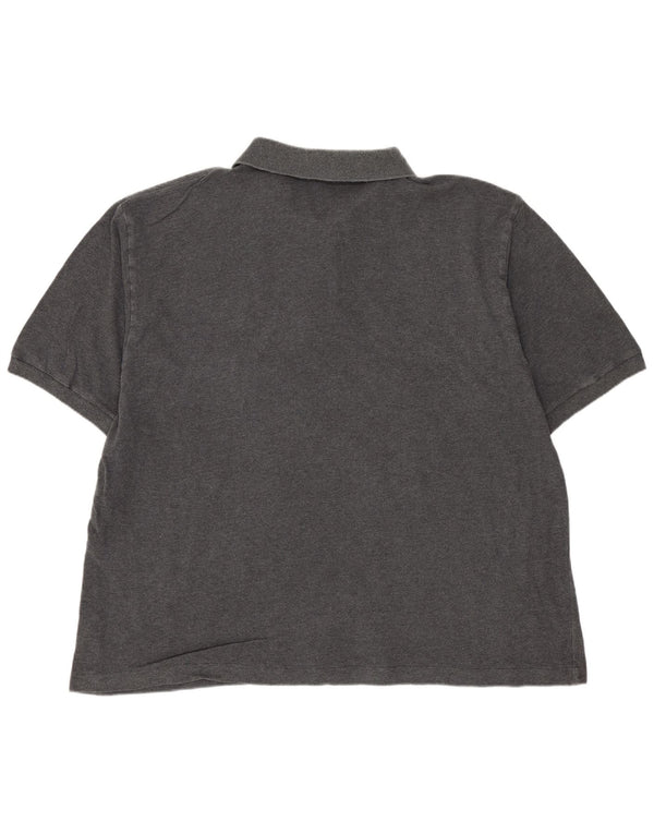 SERGIO TACCHINI Camisa Polo Masculina IT 58 2XL Algodão Cinza