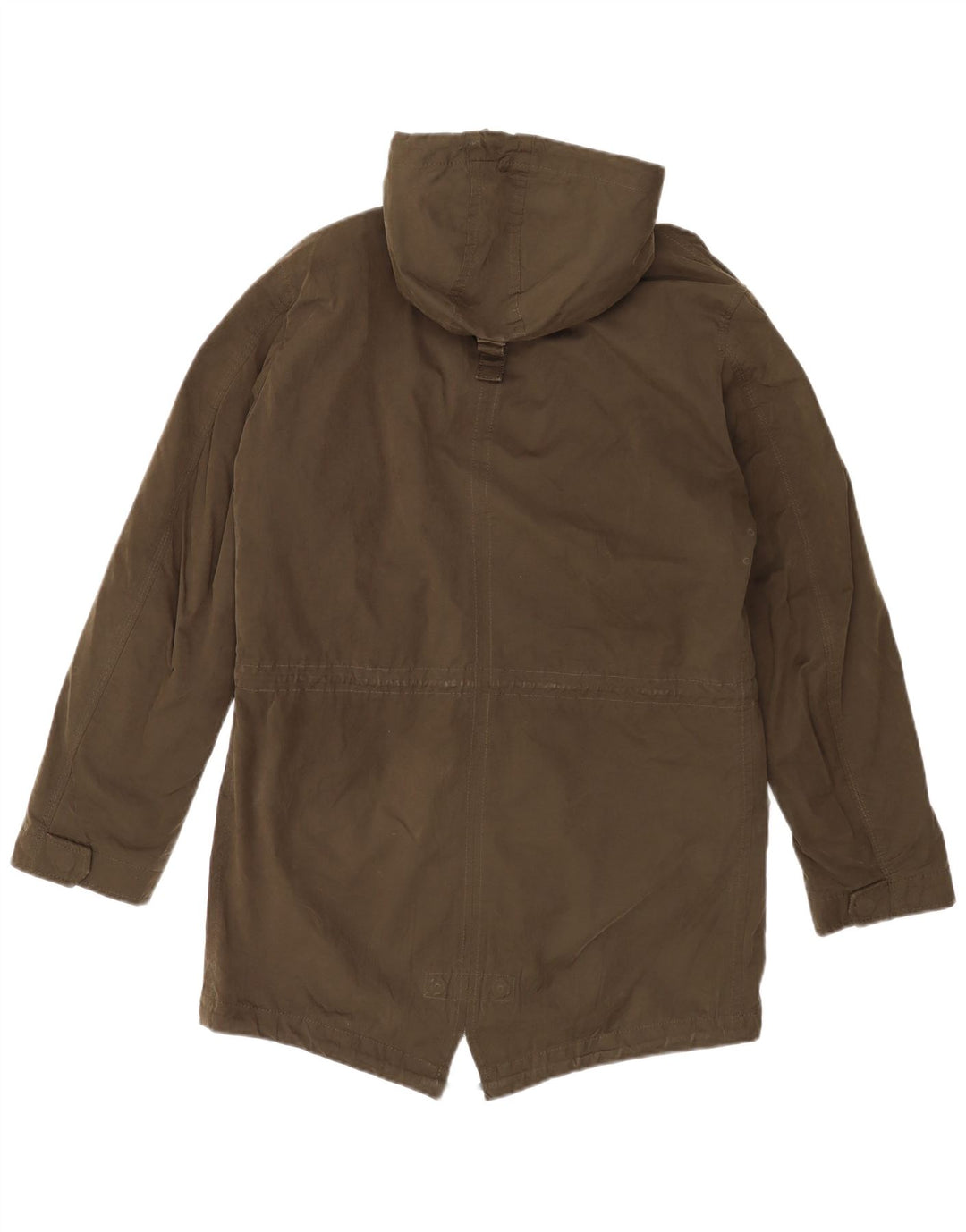 Jaqueta Parka Masculina com Capuz MARC O'POLO Reino Unido 38 Poliamida Cáqui Médio