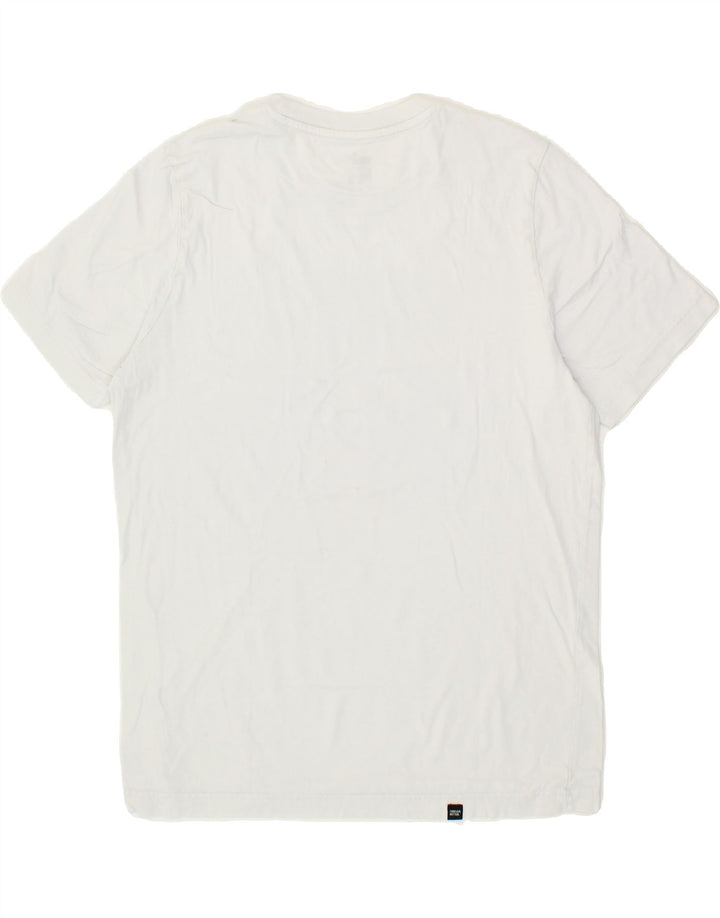PUMA Mens Graphic T-Shirt Top Medium White Cotton Vintage Puma and Second-Hand Puma from Messina Hembry 