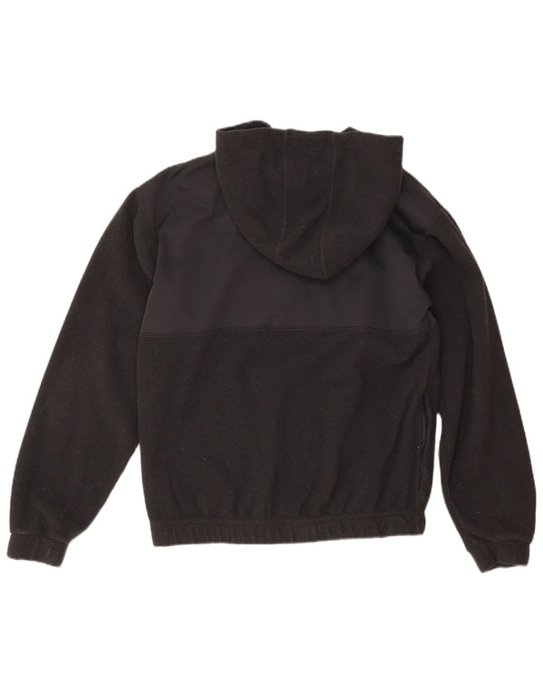 Jumper de lã com capuz Nike masculino Therma-Fit XS preto poliéster
