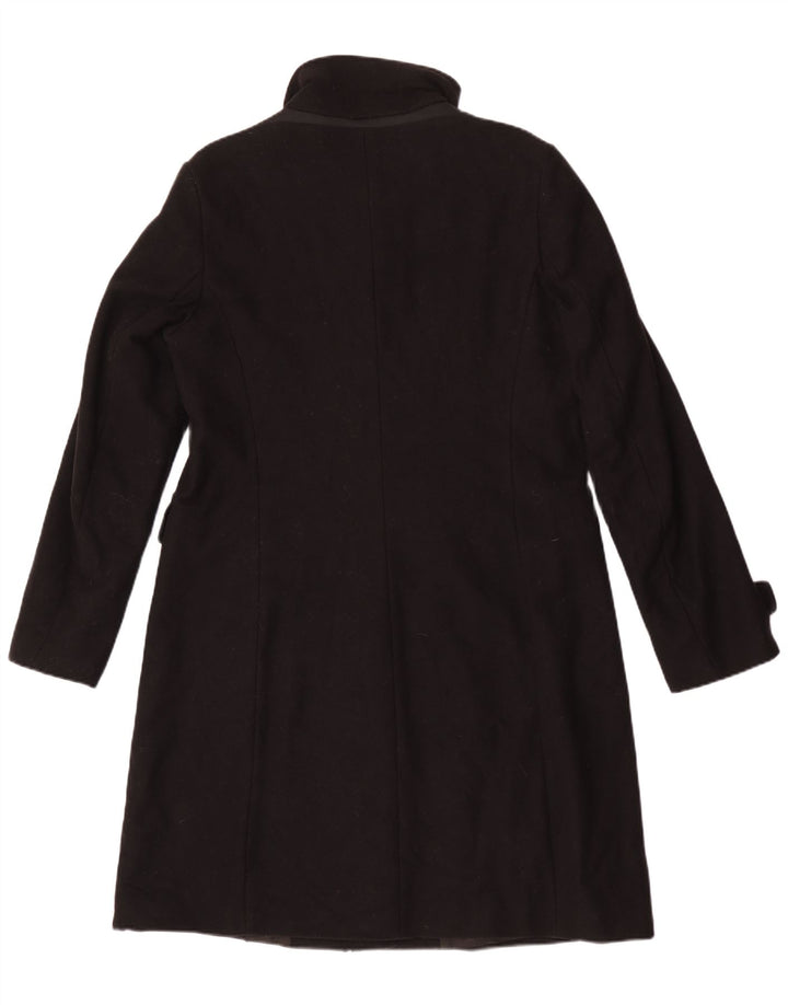 Sobretudo feminino GEOX Respira UK 16 grande lã preta