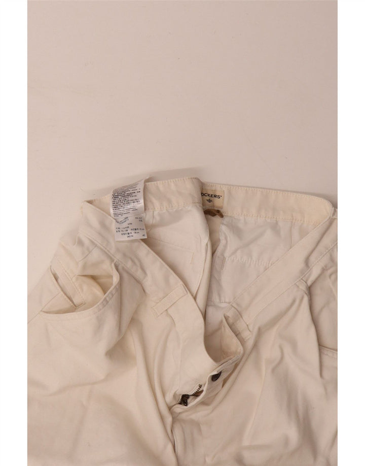 Shorts cargo masculino DOCKERS W36 grande algodão branco