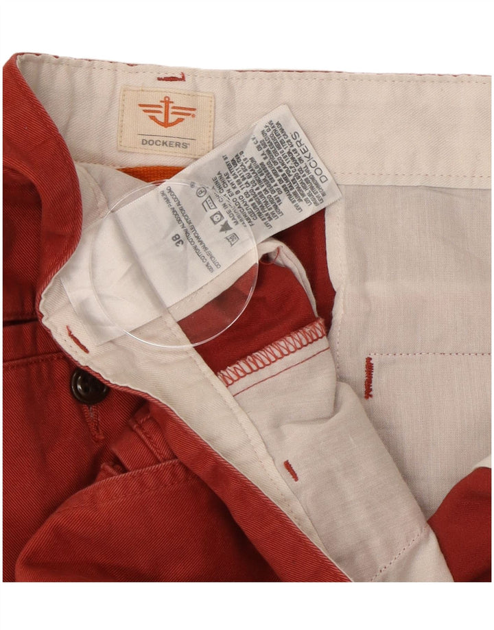 Shorts cargo masculino DOCKERS W38 XL algodão vermelho