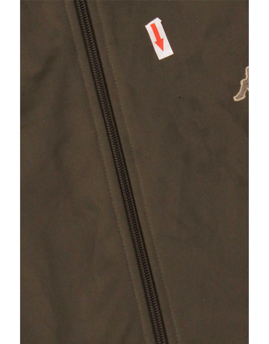 Kappa Mens Treino Top Jacket XL Khaki Poliéster