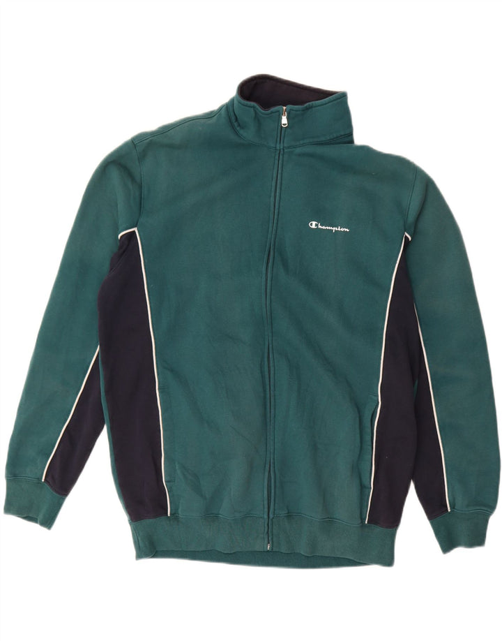 Jaqueta masculina de agasalho Champion 2XL verde colorblock