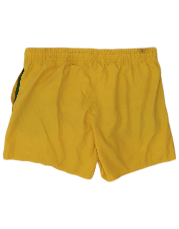 Lacoste Mens Sport Shorts Grande Poliéster Amarelo