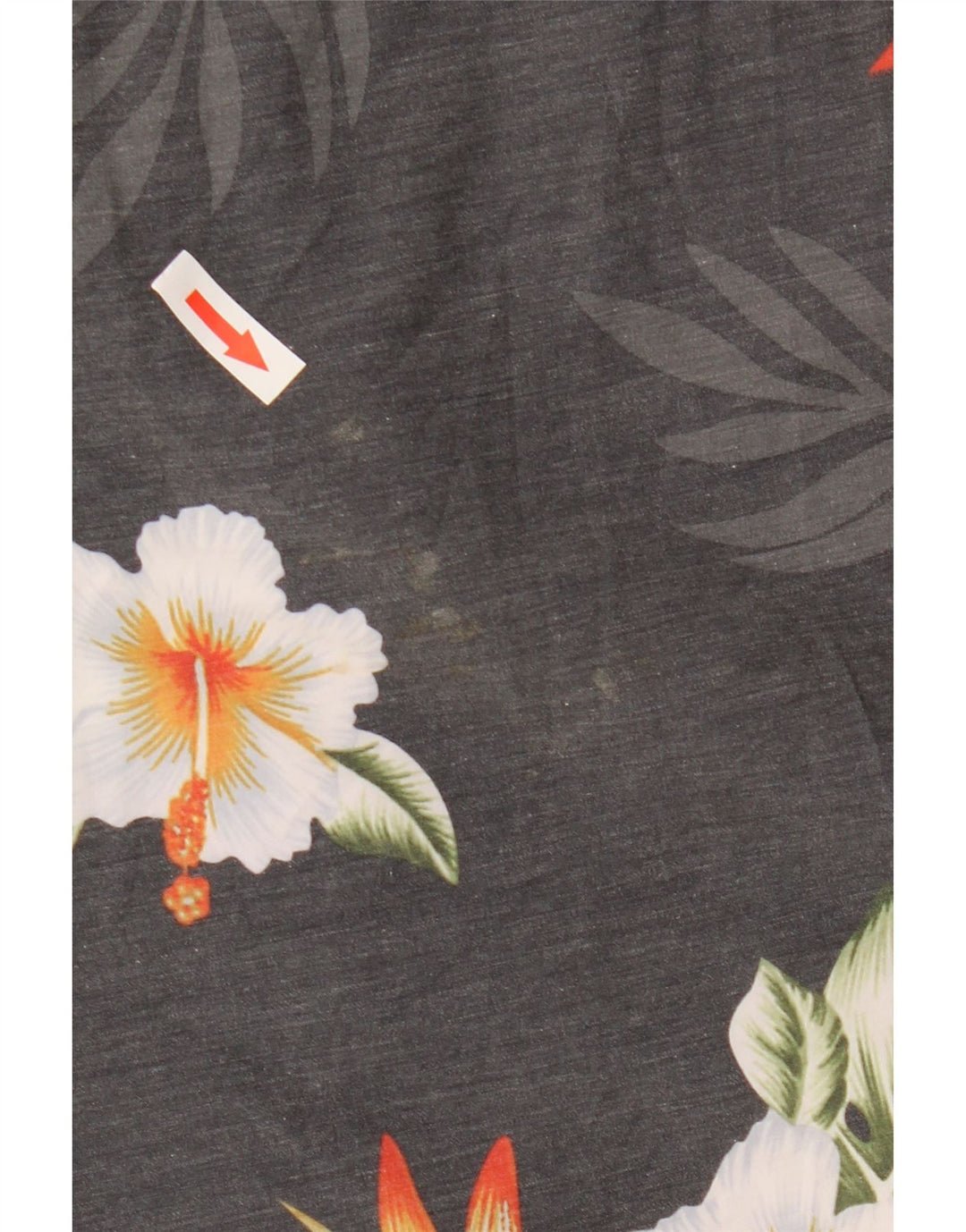 Shorts de natação masculino Rip Curl Mirage grande poliéster floral cinza
