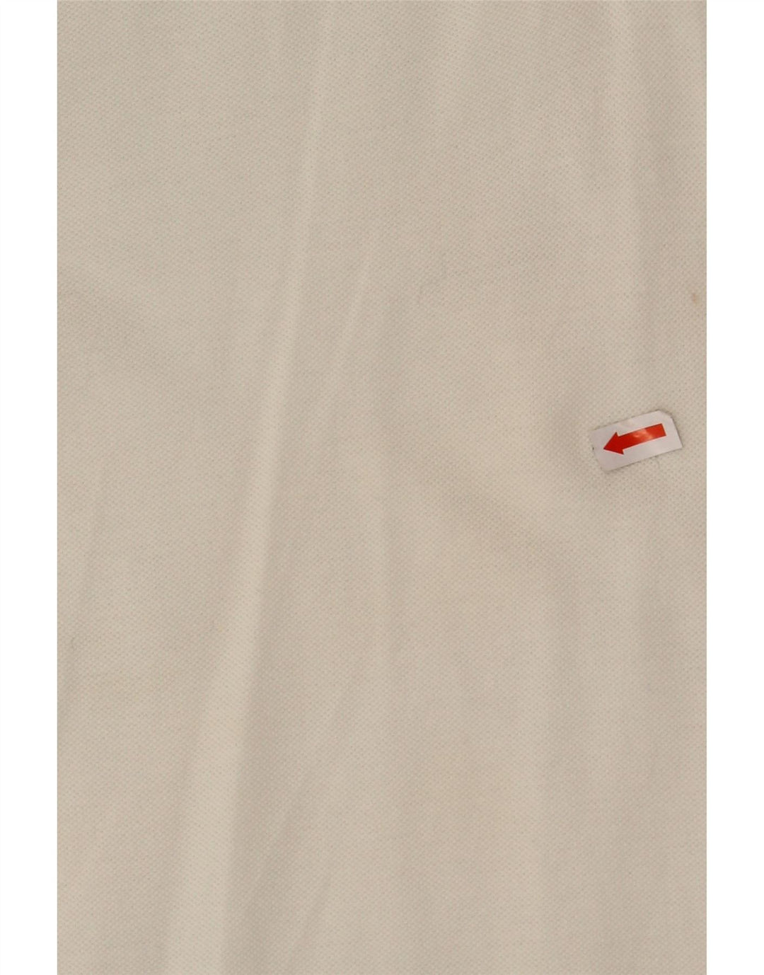 CALVIN KLEIN JEANS Mens Polo Shirt Medium White Cotton Vintage Calvin Klein Jeans and Second-Hand Calvin Klein Jeans from Messina Hembry 