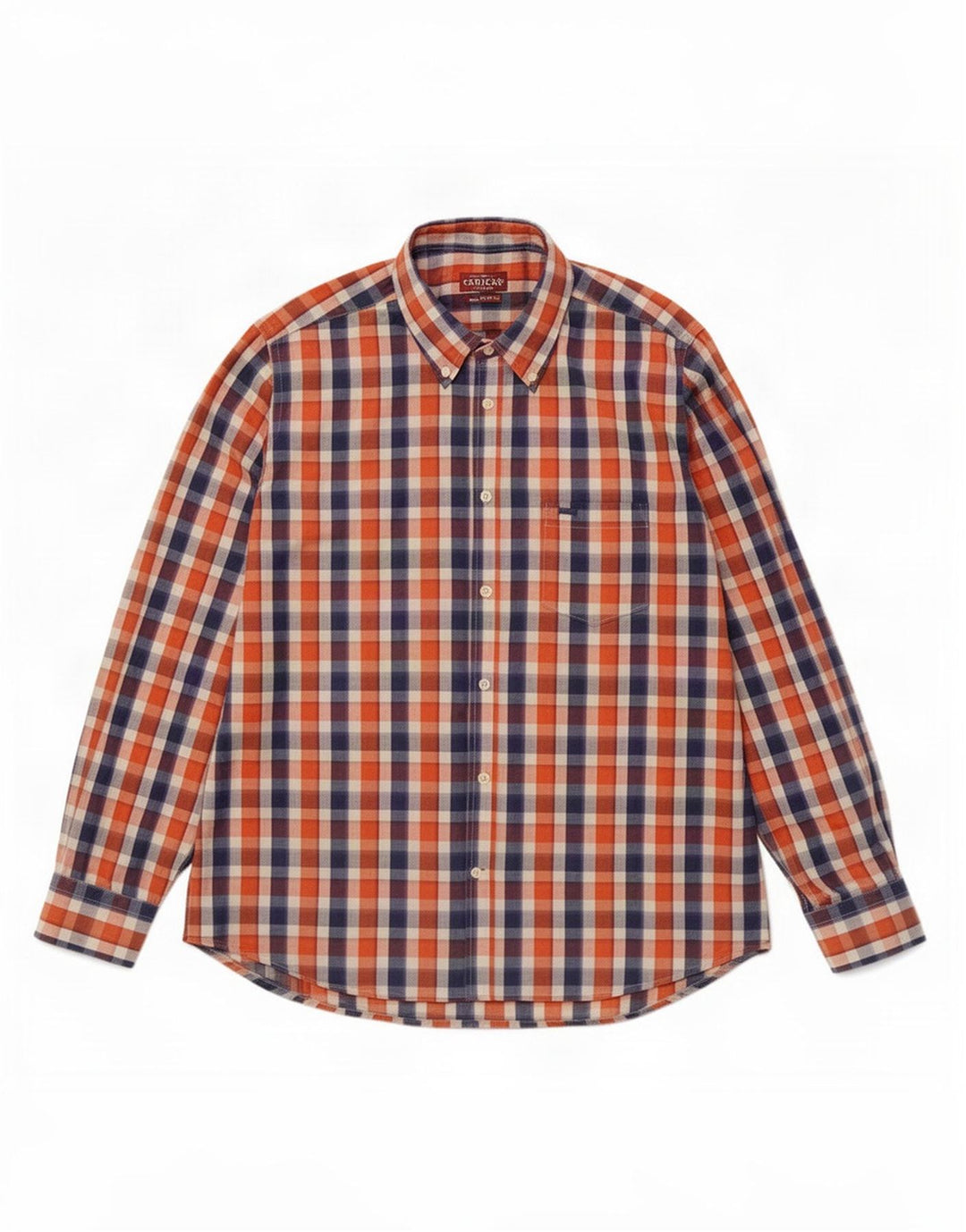 Camisa masculina Carrera Regular Fit XL algodão xadrez multicolorido