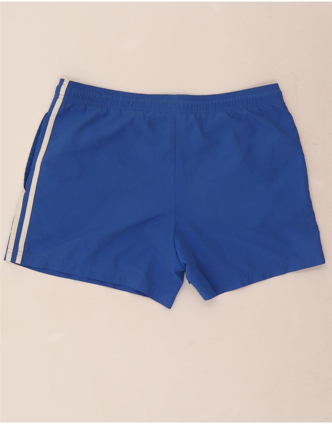 Shorts esportivos gráficos masculinos Adidas médio azul poliéster