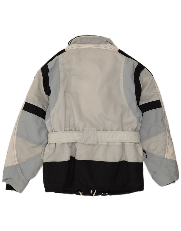 Jaqueta de esqui feminina com capuz Colmar IT 44 médio branco colorblock poliamida