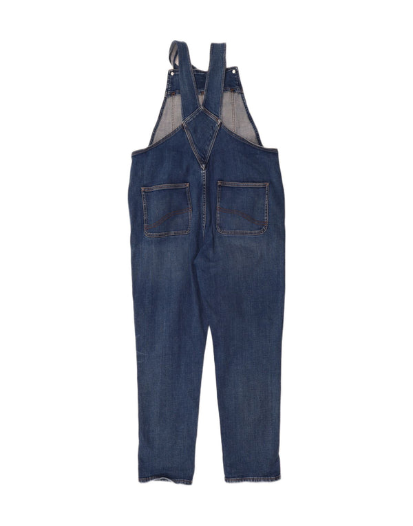 Macacão feminino Fat Face Slim Jeans UK 12 médio W30 L28 algodão azul