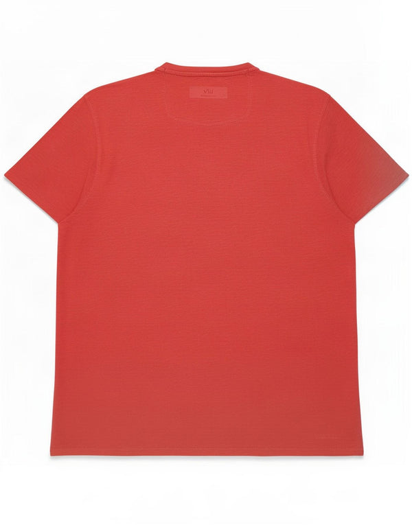 Camiseta masculina Fat Face Top 2XL Algodão Vermelho