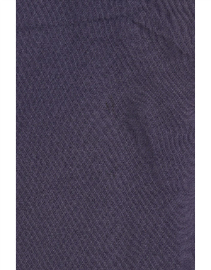 Jumper com capuz masculino Nike grande algodão azul marinho