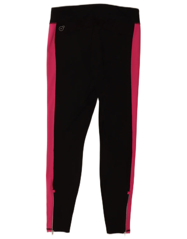 Leggings femininas Puma UK 14 grandes pretas colorblock esportivas