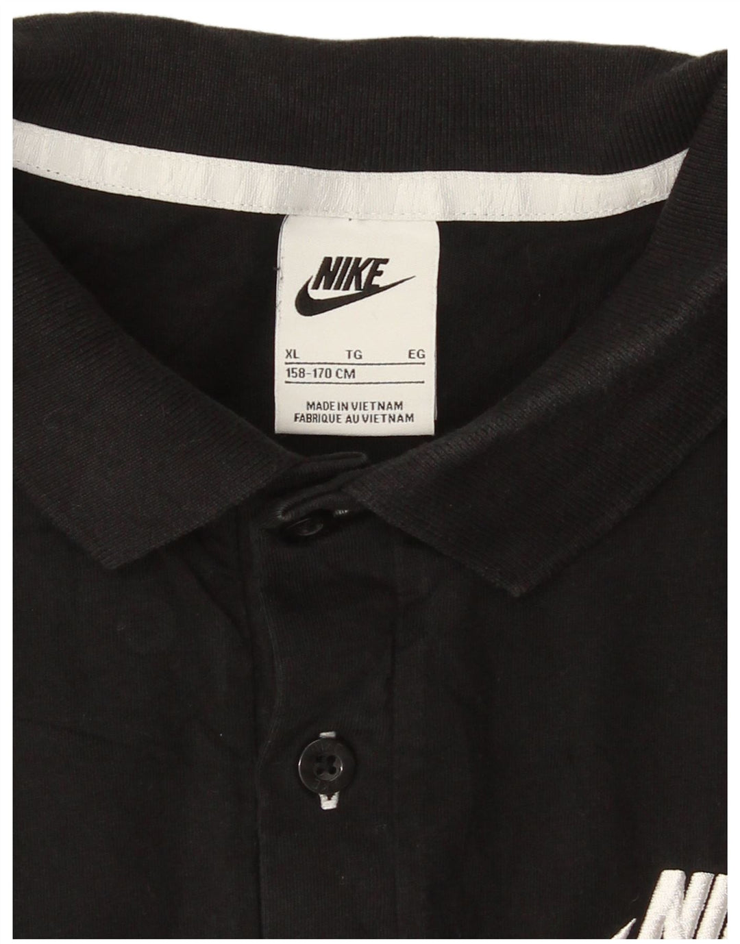 Polo Nike Meninos 13-14 Anos XL Preto