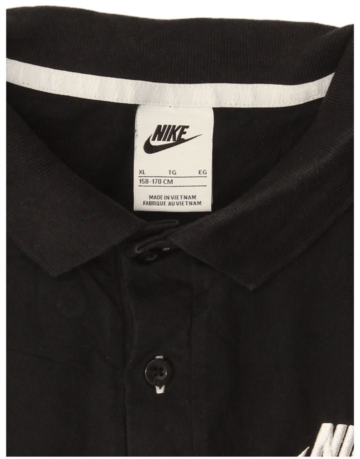 Polo Nike Meninos 13-14 Anos XL Preto