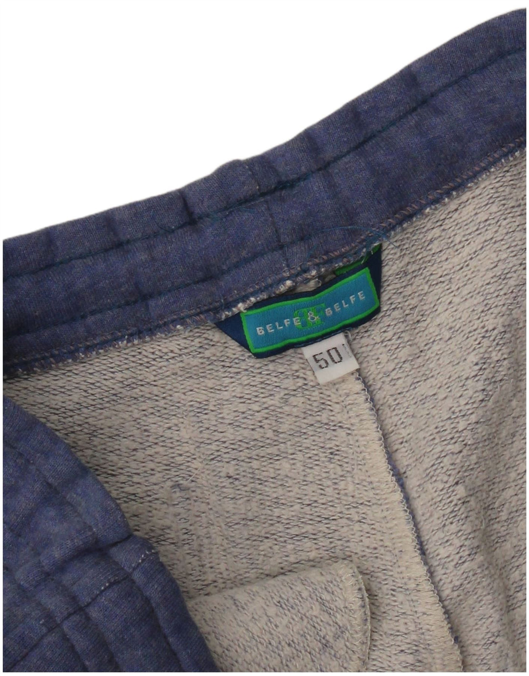 Belfe & Belfe Mens Graphic Treino Completo IT 50 Grande Azul
