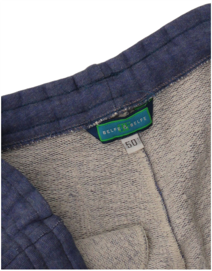 Belfe & Belfe Mens Graphic Treino Completo IT 50 Grande Azul