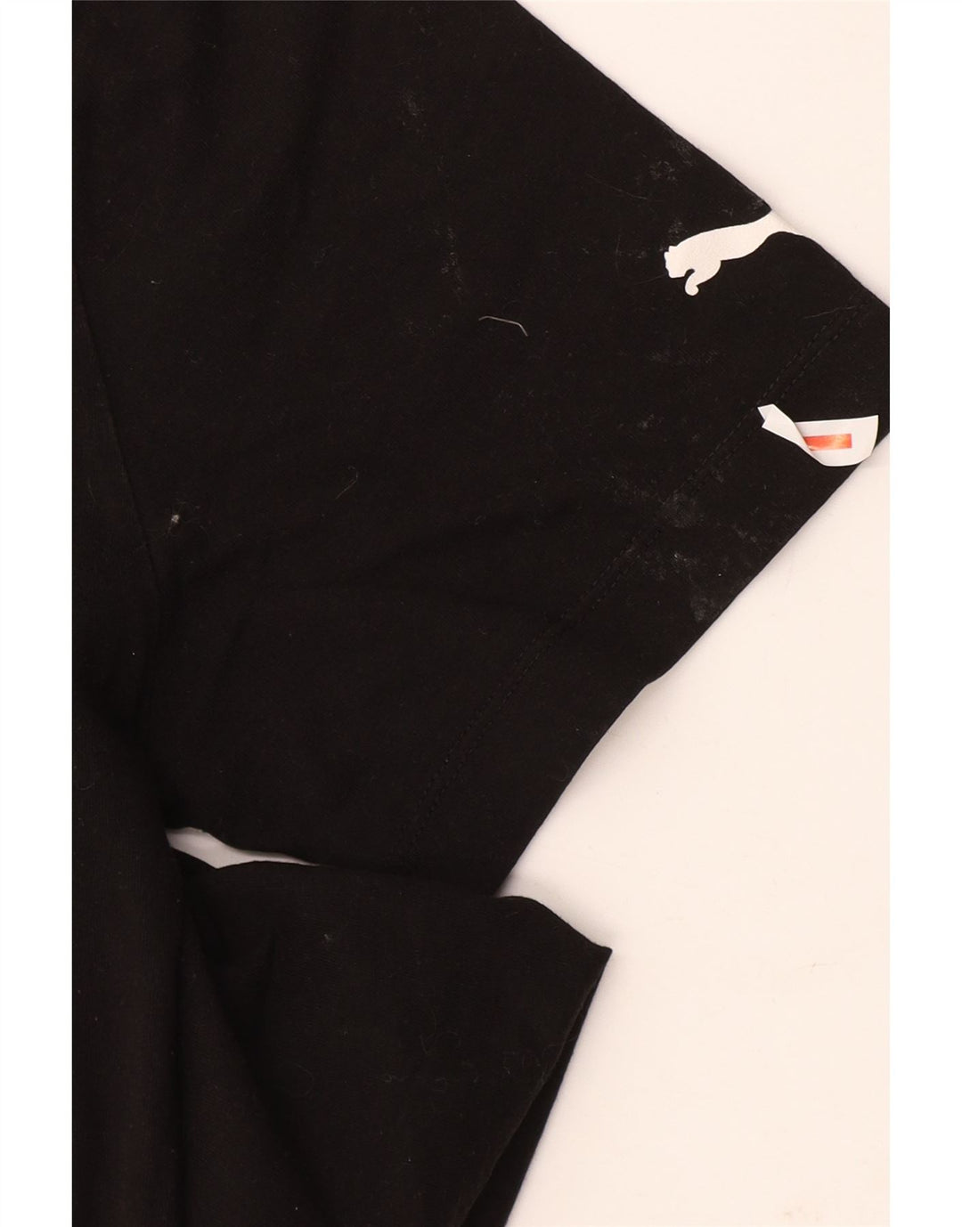 Camiseta masculina Puma Graphic Top médio preto colorblock
