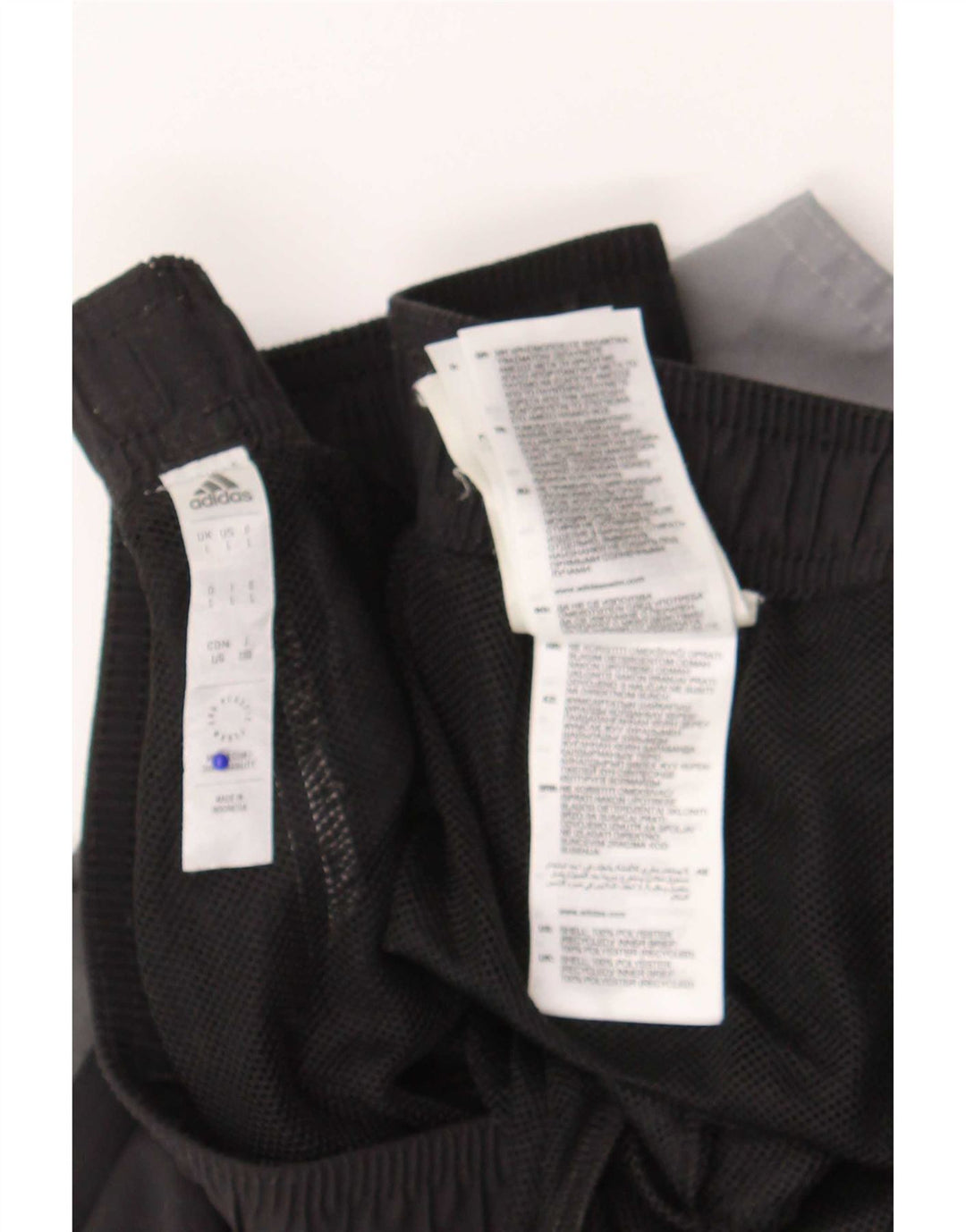 Adidas Mens Sport Shorts Grande Cinza Colorblock Poliéster