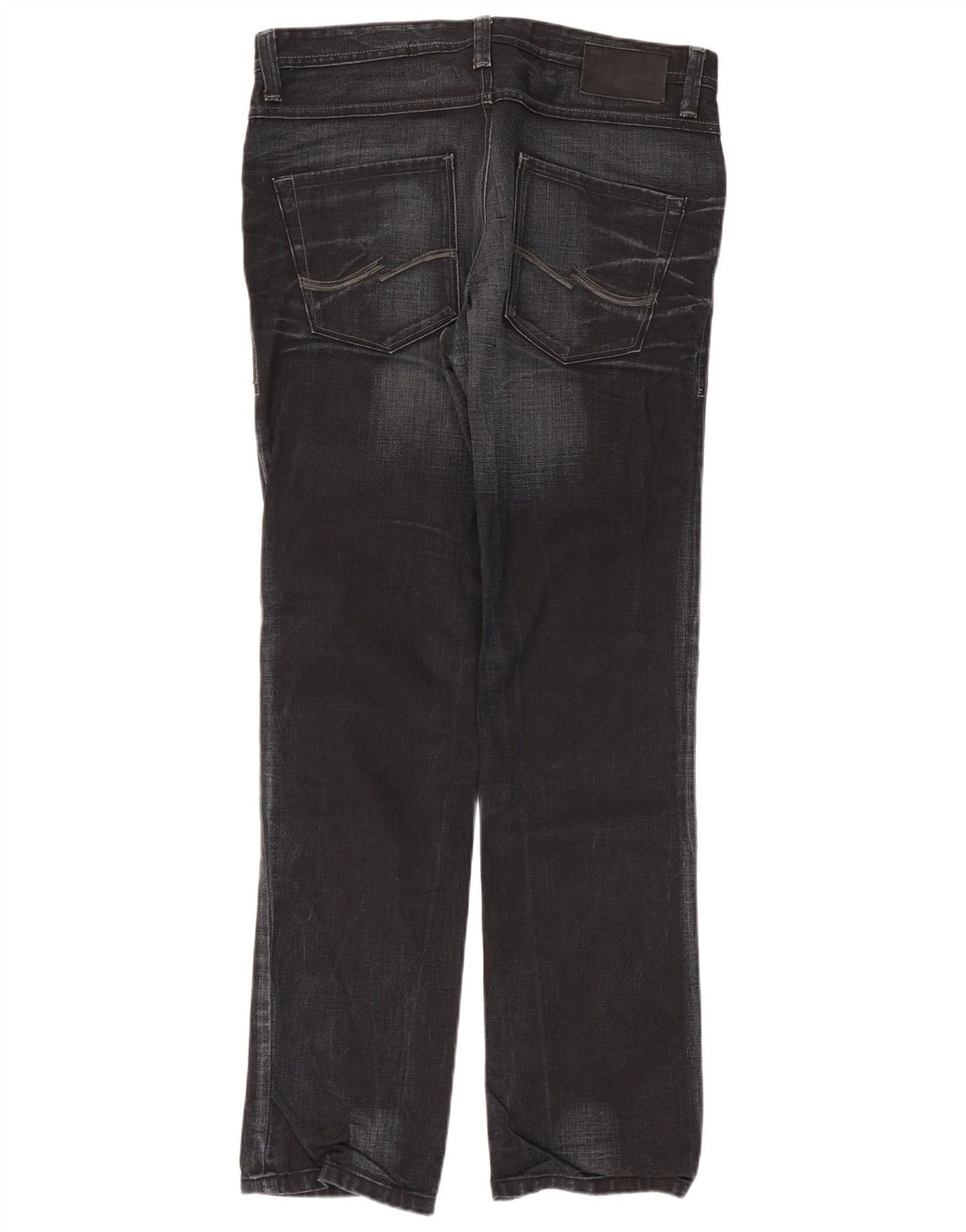 Jeans retos masculinos Jack & Jones W36 L34 preto