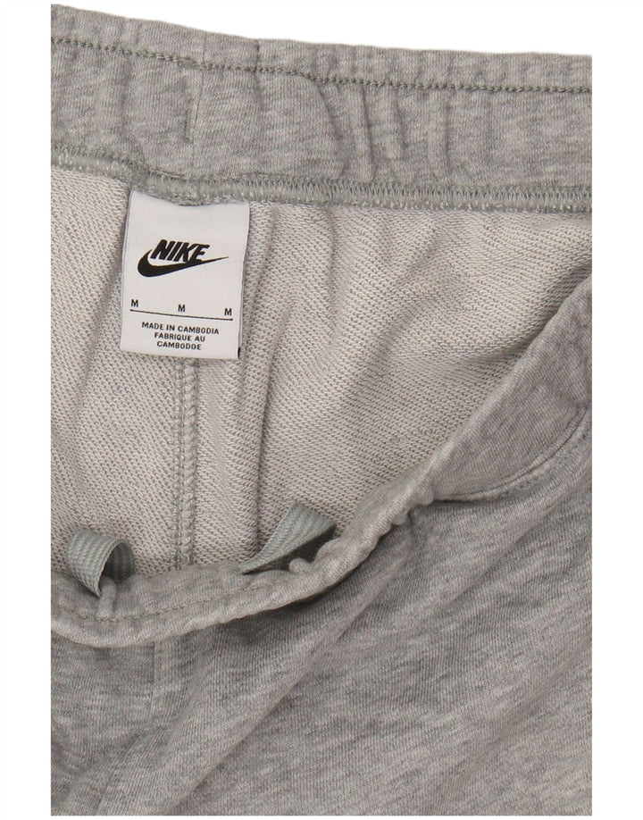 NIKE Masculino Graphic Sport Shorts Médio Cinza Colourblock Algodão