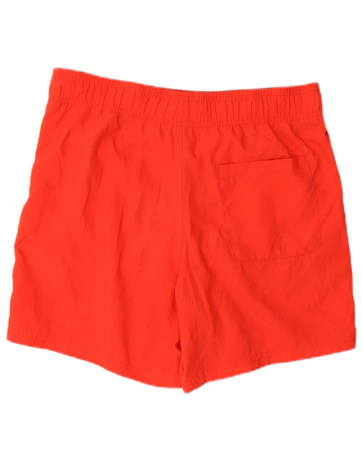 Shorts de natação masculinos Puma pequeno poliéster vermelho