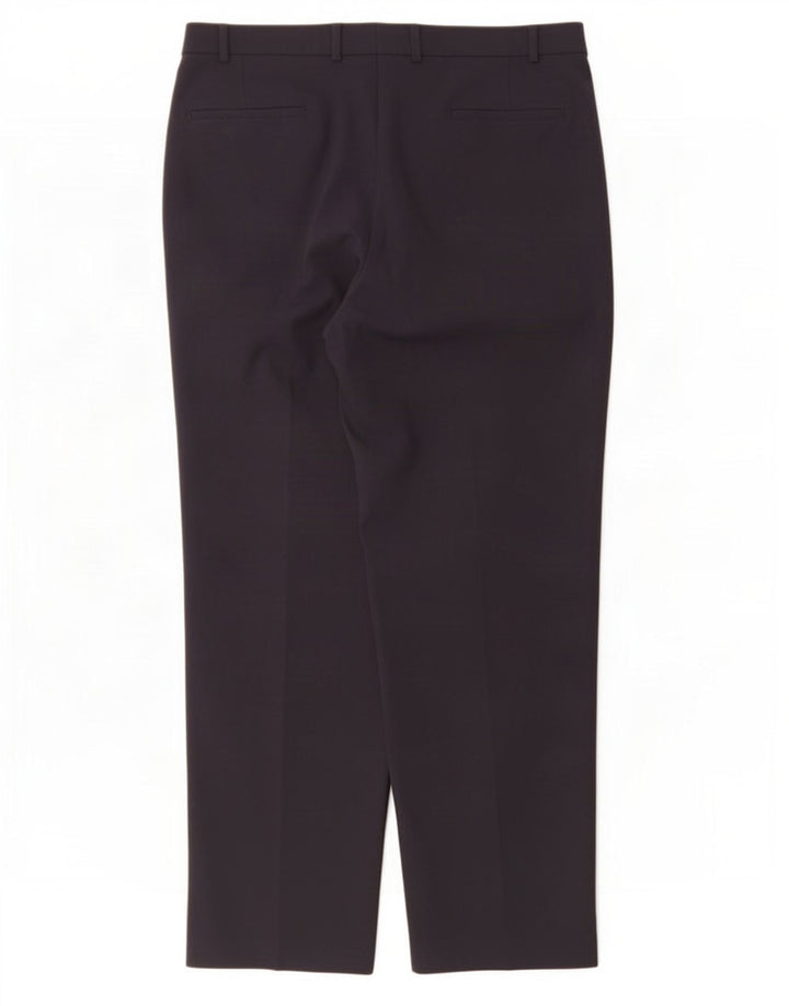 Calça masculina Marks & Spencer Pegged Suit W38 L31 azul marinho poliéster