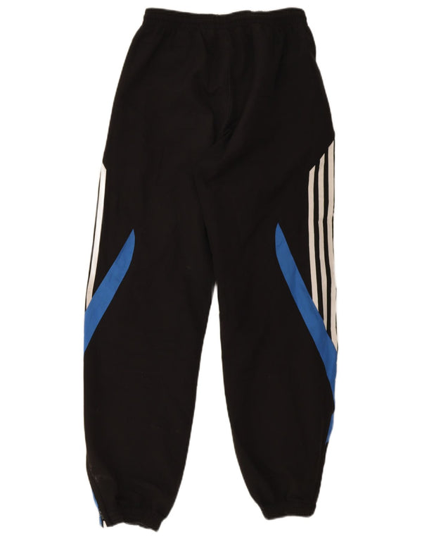 Adidas meninos calças de treino joggers 13-14 anos preto colorblock