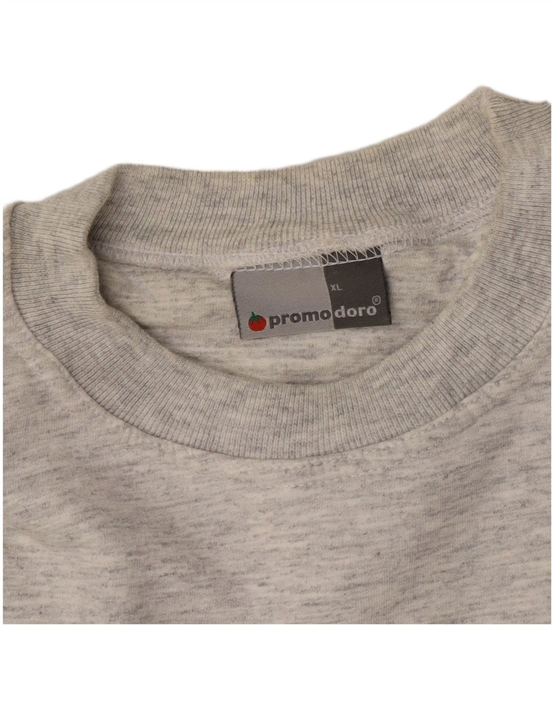 Adams moletom masculino jumper XL cinza manchado de algodão