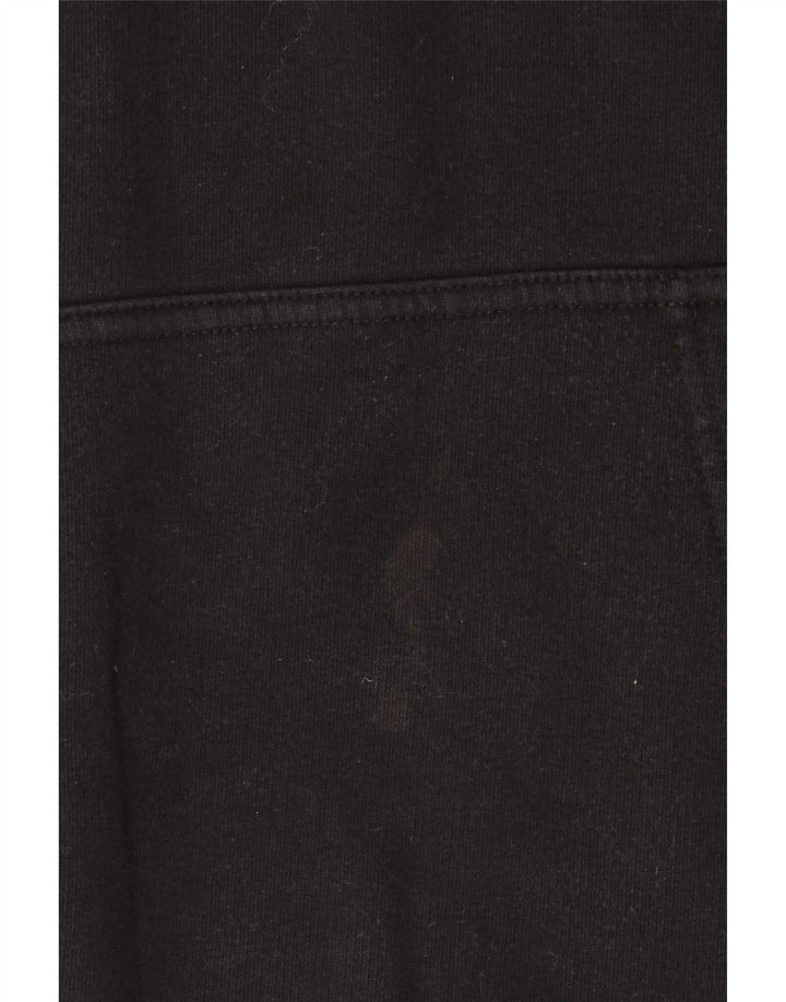 Jumper masculino com capuz Champion grande algodão preto