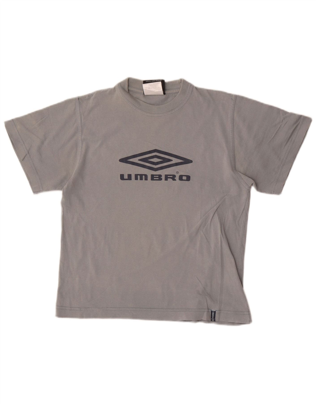 Camiseta Umbro Boys Graphic 11-12 Anos Algodão Cinza