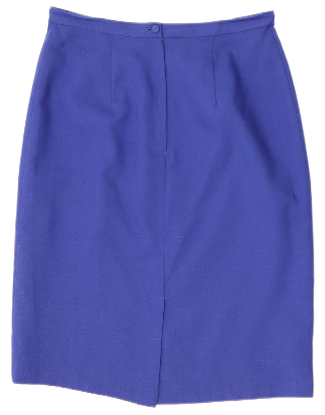 Conjunto de saia feminina Berkertex com 4 botões e 2 peças UK 14 poliéster azul grande
