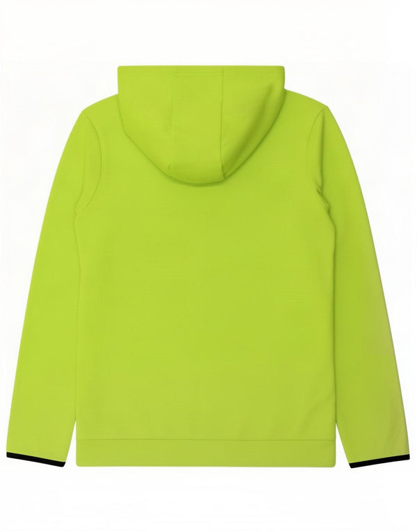 Suéter gráfico com capuz Under Armour Boys 13-14 anos XL verde poliéster