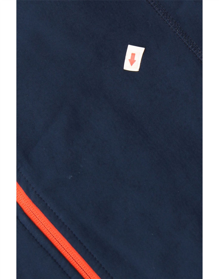 Jaqueta corta-vento masculina Mountain Warehouse com capuz Reino Unido 38 azul marinho médio