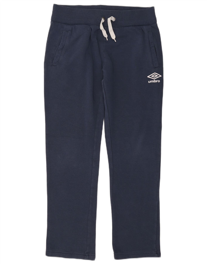 Calça de treino masculina Umbro médio azul marinho algodão